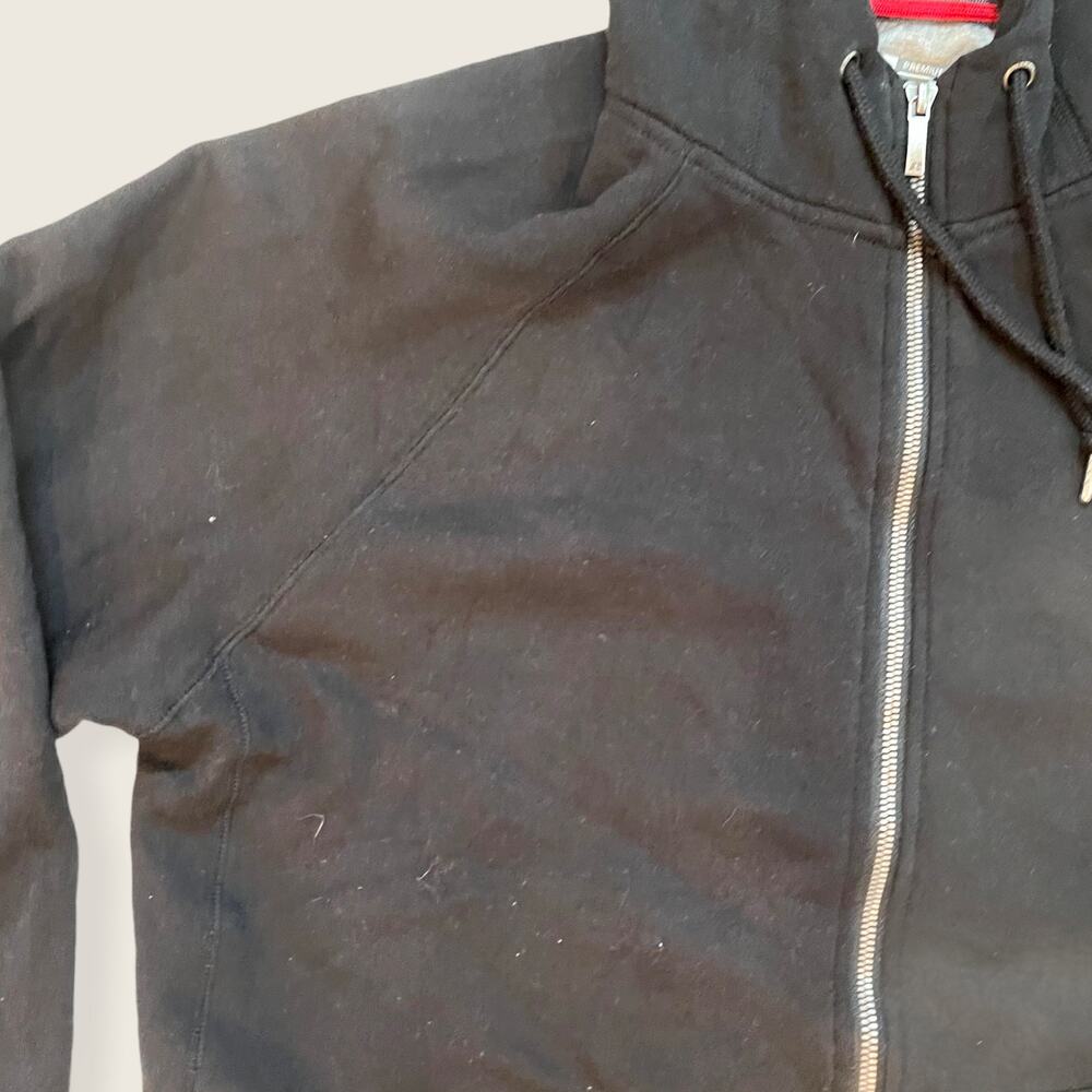 Russell Athletic black full zip hoodie size medium - Picture 2 of 4